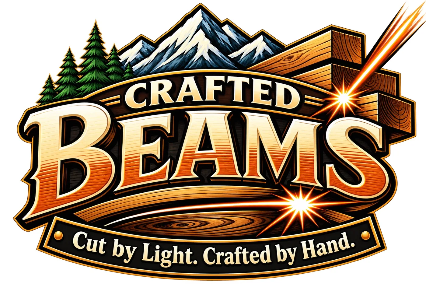 Crafted Beams logo